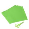 MECCANIXITY 100 Sheets Grass Green Origami Paper, 10"x10" Double Sided Square Paper Sheet Easy Fold Origami Kits with Scissor for DIY Art Craft Project, Scrapbook Gifts Decor