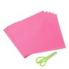 MECCANIXITY 100 Sheets Rose Origami Paper, 6"x6" Double Sided Square Paper Sheet Easy Fold Origami Kits with Scissor for DIY Art Craft Project, Scrapbook Gifts Decor