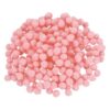 MECCANIXITY 120Pcs Pom Poms, 0.6inch Craft Balls, Bright Pink | Pompoms, 15mm Small Fuzzy Puff Ball Bulk for Arts DIY Creative Crafts Making Party Home Decorations Hobby Supplies