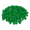 MECCANIXITY 120Pcs Pom Poms, 0.6inch Craft Balls, Dark Green | Pompoms, 15mm Small Fuzzy Puff Ball Bulk for Arts DIY Creative Crafts Making Party Home Decorations Hobby Supplies