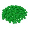 MECCANIXITY 120Pcs Pom Poms, 0.6inch Craft Balls, Green | Pompoms, 15mm Small Fuzzy Puff Ball Bulk for Arts DIY Creative Crafts Making Party Home Decorations Hobby Supplies