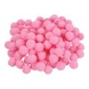 MECCANIXITY 120Pcs Pom Poms, 0.8inch Craft Balls, Pink | Pompoms, 20mm Small Fuzzy Puff Ball Bulk for Arts DIY Creative Crafts Making Party Home Decorations Hobby Supplies