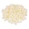 MECCANIXITY 180Pcs Pom Poms, 0.6inch Craft Balls, Dark Cream | Pompoms, 15mm Small Fuzzy Puff Ball Bulk for Arts DIY Creative Crafts Making Party Home Decorations Hobby Supplies