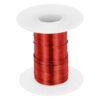 MECCANIXITY 22 AWG Magnet Wire, 22 Gauge Enameled Copper Wire, 2 oz Magnetic Coil Wire for Transformer, Motor, Electric, 155C(311F), Red,White