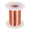 MECCANIXITY 36 AWG Magnet Wire, 36 Gauge Enameled Copper Wire, 4 oz Magnetic Coil Wire for Transformer, Motor, Electric, 155C(311F)