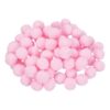 MECCANIXITY 80Pcs Pom Poms, 0.8inch Craft Balls, Light Pink | Pompoms, 20mm Small Fuzzy Puff Ball Bulk for Arts DIY Creative Crafts Making Party Home Decorations Hobby Supplies