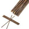 MECCANIXITY Wood Log Sticks 12 Inch Long 0.2-0.5 Inch Dia, Brown 10Pcs | Natural Wooden Craft Sticks with Bark Natural Twigs Rustic Wooden Branches for DIY Crafts Home Decor Festival