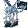 Mechanical Ice Dragon Building Set, 1646 PCS LED Light-Up Dragon Building Blocks Model Kit With Stand, Movable Wings & Head, Fantasy Home Decor, Christmas Birthday Gifts For Boys Teens Adults 8-12+