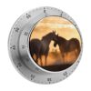 Mechanical Kitchen Timer Magnetic Timer Visual Timer Manual Countdown Clock