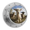 Mechanical Kitchen Timer Magnetic Timer Visual Timer Manual Countdown Clock