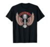 Mechanical Soul Motorcycle Enthusiast Gearhead Drag Racing T-Shirt