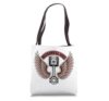 MECHANICAL SOUL motorcycle enthusiast gearhead drag racing Tote Bag