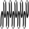 Medal Ribbons 40pcs Medal Ribbon Award Ribbons Competition Neck Lanyard Sports Meeting Polyester Straps(Red)