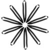 Medal Ribbons 40pcs Medal Ribbons Award Lanyards Sports Competition Party Neck Straps Flat Black Ribbon for Medals(Black)