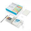 MEEDEN Travel Watercolor Sketchbook Set - Portable Skecthbook Journal with 30 Sheets Watercolor Paper, 24-Color Paints, Brush & Palette - Water Color Painting Kit for Beginners, Artists, Adults Outdoor Plein Air