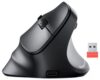 MEETION Ergonomic Mouse Wireless, RGB Backlit Vertical Mouse, 4 Adjustable DPI Rechargeable Mice for Bluetooth(5.2 + 3.0) & USB, for Mac/Windows/PC/Tablet/iPad, Black