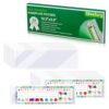 Meetory 36 PCS Upgraded Nameplate Pocket, 10.2''x 3.5'' Self Adhesive Desk Nameplates Name Tag Pocket,No Residue Clear Plastic View Name Tag Sleeves for Classroom Desk, Office Supplies (10.2 x 3.5'')