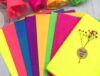 Mega-L 70 Pcs Neon Tissue Paper Gift Wrap, Multicolor Fluorescent Art Paper for Gift Bags, DIY Crafts, Party Decor – Suitable for Birthday, Wedding, Christmas, Fall Harvest, Holiday