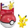 Mega Construx Pokemon Pikachu Construction Set, Building Toys for Kids (GVK60)