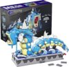 MEGA Pokémon Building Toys Set, Motion Gyarados with 2186 Pieces, Moving Mouth and Tail, for Kids or Adult Collectible