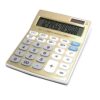 Meichoon Desktop Calculator Solar Battery Dual Power 12 Digit Large LCD
