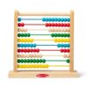 Melissa & Doug Abacus Classic Wooden Toy with 100 Beads - Preschool Learning Activities and Math Games for Kids, Homeschool Essentials for Ages 3+
