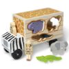 Melissa & Doug Animal Rescue Shape-Sorting Truck - Wooden Toy with 7 Animals and 2 Play Figures (Pack of 6)