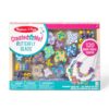 Melissa & Doug Created by Me! Butterfly Beads Wooden Bead Kit, 150+ Beads for Jewelry-Making