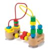Melissa & Doug First Bead Maze - Wooden Educational Baby Toy with Suction Cups, for Floor, High Chair or Toddler Table, Toddler Toys for Girls & Boys Ages 1+ (Pack of 6)