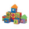 Melissa & Doug K's Kids Match and Build Soft Blocks Set (Pack of 6)