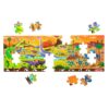 Melissa & Doug Land of Dinosaurs, Dino-Themed Search and Find Jumbo Floor Puzzle, 48-Piece Jigsaw Puzzle with Learning Activity, Over 4 Ft Long, Kids Puzzles for Girls & Boys Ages 6+ (Pack of 6)