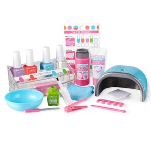 Melissa & Doug Love Your Look Pretend Nail Care Play Set – 20 Pieces for Mess-Free Play Mani-Pedis (Does NOT Contain Real Cosmetics), Pink (Pack of 6)