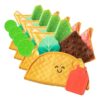 Melissa & Doug Multi-Sensory Soft Taco Fill & Spill Infant Toy - Sensory Toys for Babies, Baby Taco Toy, Baby Toys for Ages 6 Months and Older (Pack of 4)