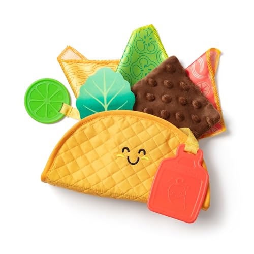 Melissa & Doug Multi-Sensory Soft Taco Fill & Spill Infant Toy - Sensory Toys For Babies, Baby Taco Toy, Baby Toys For Ages 6 Months And Older