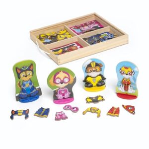 Melissa & Doug PAW Patrol Wooden Magnetic Pretend Play (64 Pieces) (Pack of 6)