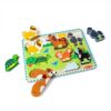 Melissa & Doug Pets Wooden Chunky Puzzle (8 pcs), Educational Screen Free Activity for Toddler, Preschoolers and Kids Ages 2+ (Pack of 12)