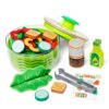 Melissa & Doug Salad Spinner Play Set, Pretend Play Food for Boys and Girls Ages 3+ (Pack of 6)