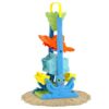Melissa & Doug Seaside Sidekicks Funnel Fun Sand and Water Toy - Kids Outdoor Toys and Beach Toys for Toddlers, Encourages Sensory Play, Ages 2+ (Pack of 6)
