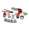 Melissa & Doug Sushi Slicing Wooden Play Food Set (Pack of 6)
