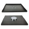Melunira Laptop Projector Tray Holder – Tripod Stand Platform for 1/4" Screws, Stage/Meeting Use