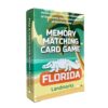 MEMO GAMES Florida Landmarks Memory Matching Card Game – 50 Cards, Educational & Fun Family Game for Adults & Seniors – Travel Pack