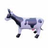Menolana Inflatable Farm Figure Cow Toy Figure Prop Decor PVC Animal Reusable Inflation for Setup Suitable for Birthdays Farm Themes Classroom Activities Photo backdrops Outdoor Gatherings
