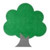 Menolana Toy Pretend Felt Tree Mat Kitchen Cutting Toys Fruit Educational Pretend Food Toys for Preschoolers Suitable for Family Activity