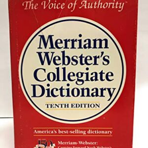 Merriam-Webster's Collegiate Dictionary, Tenth Edition