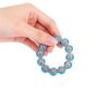 Metal Bike Chain Fidget Toy, Roller Chain Fidget Spinner, Portable Sensory Desk Gadget, Stress Anxiety Relief Hand Toy for Adults Teens Kids, Help Improve Focus and Relieve Pressure(Light blue)
