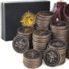 metal coins pirate treasure for dnd props gifts fantasy fake gold