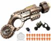 Metal Fidget Toys Gun for Adults, Spinner Gun Cool Novelty Fidget Toys,Alloy Metal Stress Relief Toy, 4.72-Inch Multifunctional Stress-Relief Toy EDC Anxiety Relief Gadget