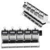 Metal Hand Tally Counter Handheld Mechanical Number Click Counters Manual Counter 4Digit 5 Units Stainless Steel Tally Number of People At Airport/Terminal Order/Factory Statistics