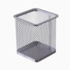 Metal Mesh Round Pencil Cup Pen Holder Organizer for Desk