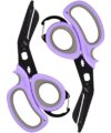 MEUUT All Purpose Scissors 2 PCS with Carabiner for Kitchen Outdoor